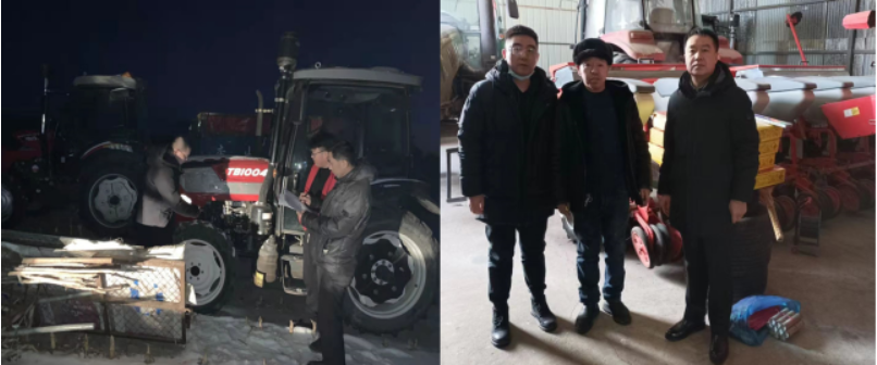 不畏风雪 星夜兼程 —黑龙江农机质量调查在路上
