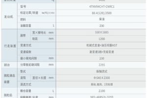 洋马YH1180R全喂入收割机介绍
