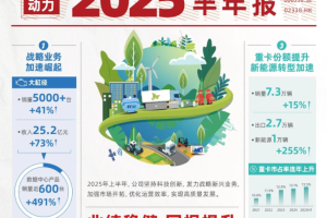 潍柴动力发布2025半年度业绩 潍柴雷沃营收98.6亿元