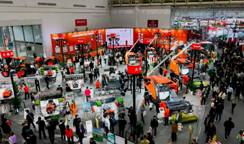 买好农机 选久保田｜久保田参加2025中国国际农机展 惠及更多用户
