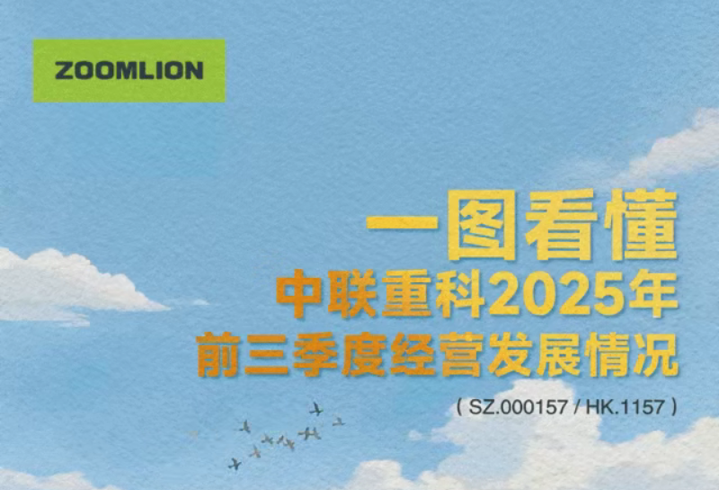 一图看懂中联重科2025前三季度经营发展情况