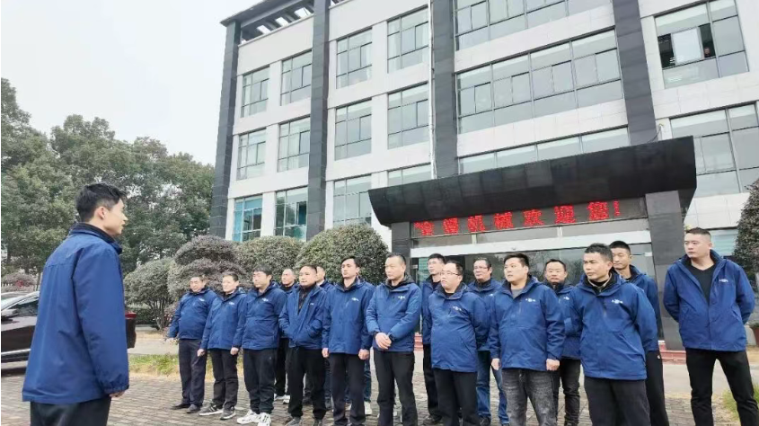 整装待发----金锡售后服务团队巡检开始