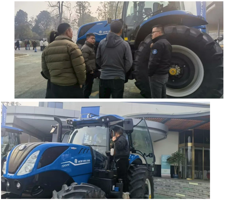 6台纽荷兰高端拖拉机交付西南，智能农机助力本地作业升级