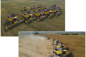 重磅交付｜20台纽荷兰CR8.90驰骋乌克兰万顷良田