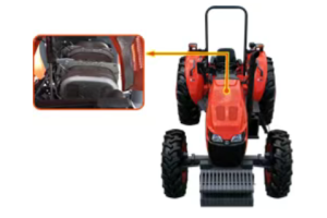 久保田非道路国四系列70-95马力轮式拖拉机产品说明