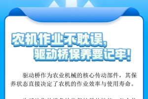 谷合传动 | 转向驱动桥保养指南