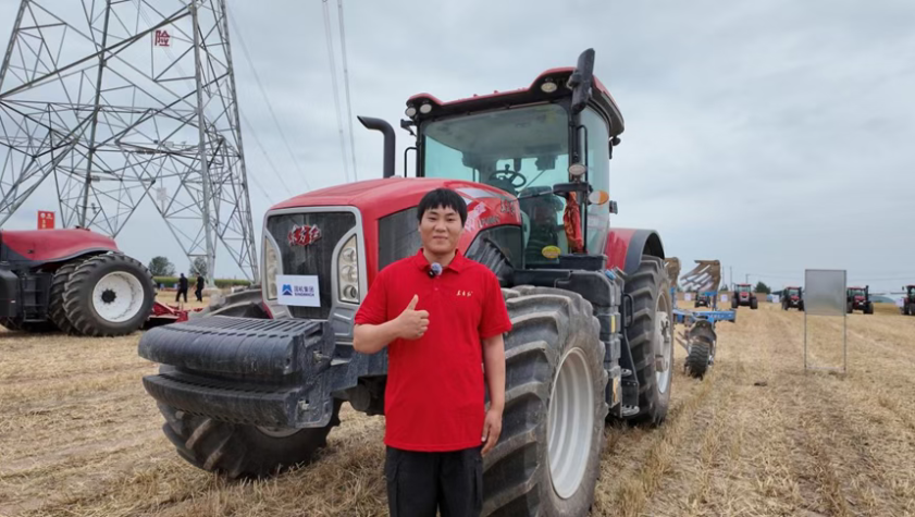 极限12小时拿下350亩！东方红柴油机动力有多足？