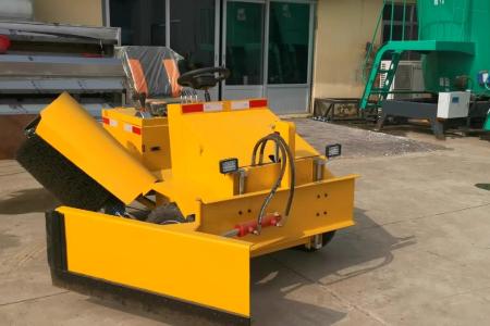 电动推草机 牛槽饲料清扫车