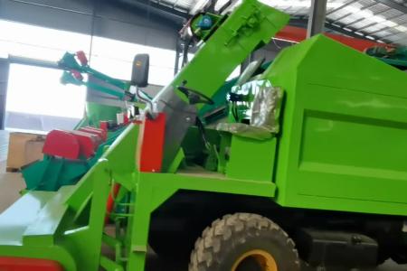 牛场粪便运输车 柴油清粪车