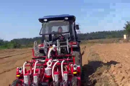 大顺两垄四行气吸萝卜白菜播种机