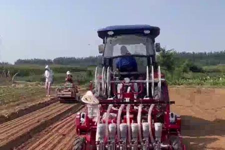 大顺一垄多行气吸蔬菜播种机