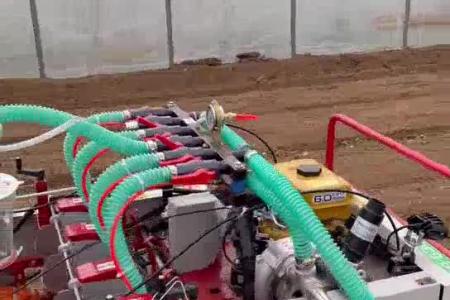 大顺平地气吸芹菜播种机