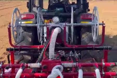 大顺两垄四行气吸青萝卜播种机