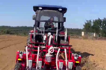 大顺两垄四行气吸甜菜芥菜播种机