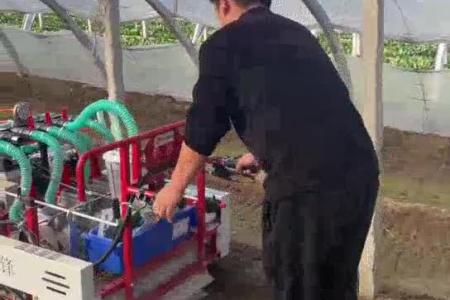 大顺平地气吸菠菜播种机