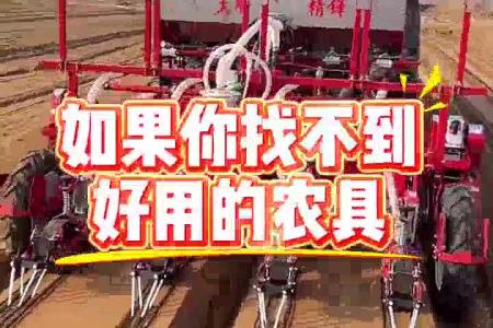 大顺两垄四行气吸大白菜播种机
