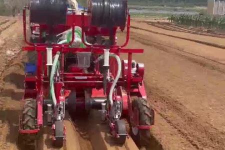 大顺两垄两行气吸青萝卜播种机
